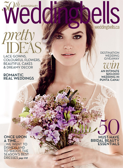 kenmar flowers on wedding bells magazine cover