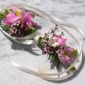 Wedding Wrist Corsage of alstro, stephanotis, waxflower
